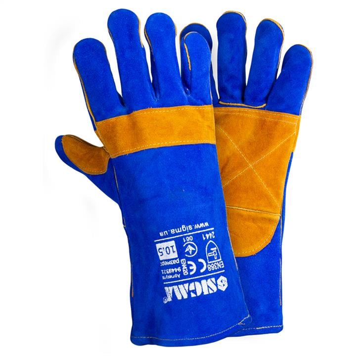 Sigma 9449321 Protective gloves for the welder 9449321: Buy near me in Poland at 2407.PL - Good price!