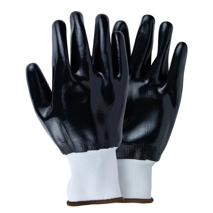 Sigma 9443561 Перчатки трикотажные с полным нитриловым покрытием р.10 (черные, манжет) 9443561: Отличная цена - Купить в Польше на 2407.PL!