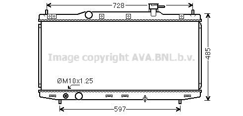 AVA HD2308 Kühler motorkühlung HD2308: Kaufen Sie zu einem guten Preis in Polen bei 2407.PL!