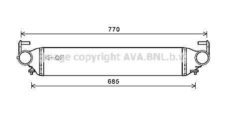 AVA FT4456 Интеркулер FT4456: Отличная цена - Купить в Польше на 2407.PL!