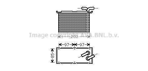 AVA VW4397 Intercooler, charger VW4397: Buy near me in Poland at 2407.PL - Good price!