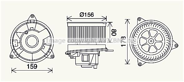 AVA FD8638 Electric motor FD8638: Buy near me in Poland at 2407.PL - Good price!