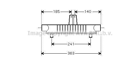 AVA PE4404 Теплообменник PE4404: Отличная цена - Купить в Польше на 2407.PL!