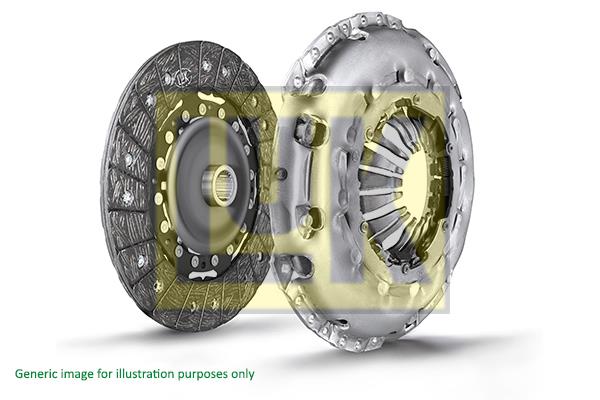 Luk 624 3240 19 Clutch kit 624324019: Buy near me in Poland at 2407.PL - Good price!