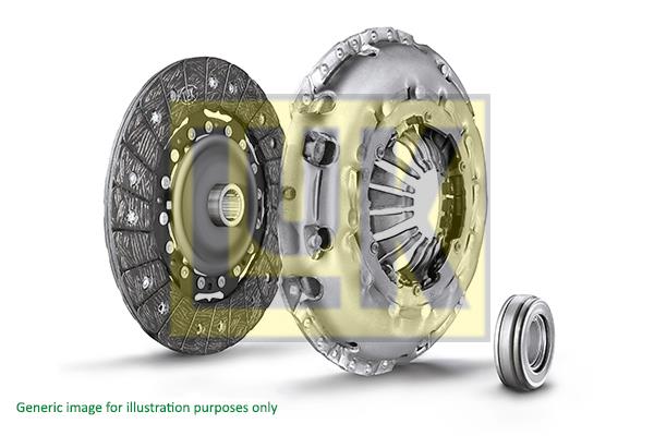 Luk 624 1451 00 Clutch kit 624145100: Buy near me at 2407.PL in Poland at an Affordable price!