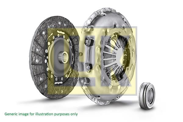 Luk 624 1210 00 Clutch kit 624121000: Buy near me at 2407.PL in Poland at an Affordable price!