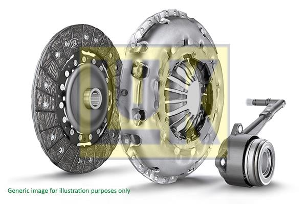 Luk 621 2377 33 Clutch kit 621237733: Buy near me at 2407.PL in Poland at an Affordable price!