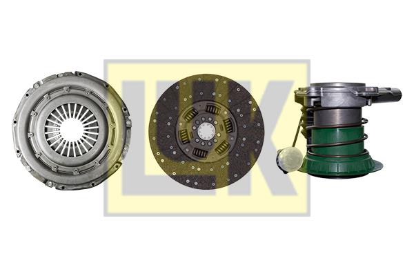 Luk 636 3025 33 Clutch kit 636302533: Buy near me at 2407.PL in Poland at an Affordable price!