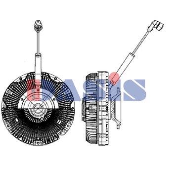 Dasis 138082N Viscous coupling assembly 138082N: Buy near me at 2407.PL in Poland at an Affordable price!