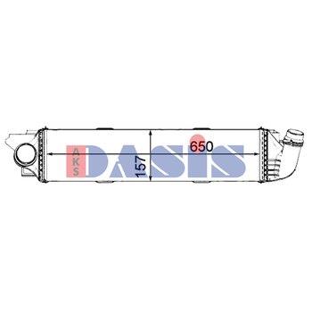 Dasis 187041N Intercooler, charger 187041N: Buy near me in Poland at 2407.PL - Good price!