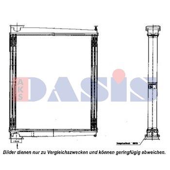 Dasis 267003N Chłodnica powietrza doładowującego (intercooler) 267003N: Dobra cena w Polsce na 2407.PL - Kup Teraz!