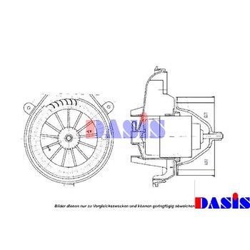 Dasis 740385N Fan assy - heater motor 740385N: Buy near me at 2407.PL in Poland at an Affordable price!