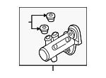 Циліндр зчеплення головний VAG 4D0 611 021 A