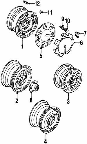 VAG 3A0 601 149 B V7L Ковпак 3A0601149BV7L: Купити у Польщі - Добра ціна на 2407.PL!