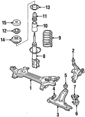 VAG 191 413 031 K Shock absorber assy 191413031K: Buy near me at 2407.PL in Poland at an Affordable price!
