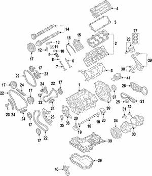 Gasket, cylinder head cover VAG 059 103 483 T