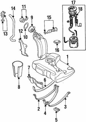 VAG 1H0 201 553 A Fuel Door Assembly 1H0201553A: Buy near me at 2407.PL in Poland at an Affordable price!
