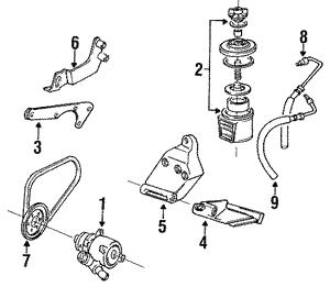 VAG 027 145 255 Power Steering Pulley 027145255: Buy near me in Poland at 2407.PL - Good price!