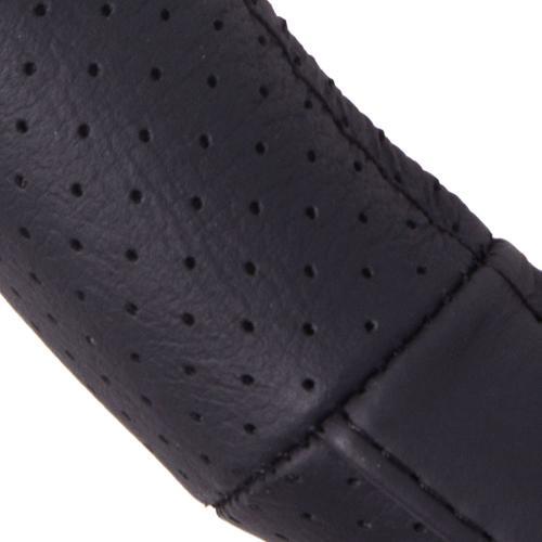 Vitol Steering wheel cover black, perforated leather L (39-41cm) – price