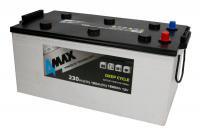 4max BAT230/1600L/DC Аккумулятор 4max DEEP CYCLE 12В 230Ач 1600А(EN) L+ BAT2301600LDC: Отличная цена - Купить в Польше на 2407.PL!