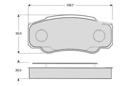 StarLine BD S841P Brake Pad Set, disc brake BDS841P: Buy near me at 2407.PL in Poland at an Affordable price!