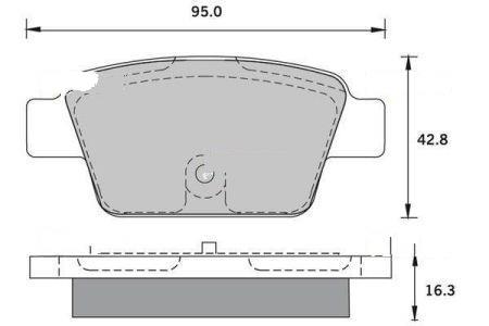 StarLine BD S836P Brake Pad Set, disc brake BDS836P: Buy near me at 2407.PL in Poland at an Affordable price!