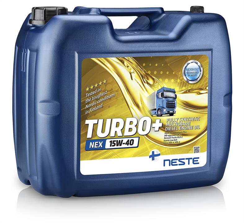 Neste 187020 Motoröl Neste Turbo+ NEX 15W-40, 20 L 187020: Kaufen Sie zu einem guten Preis in Polen bei 2407.PL!
