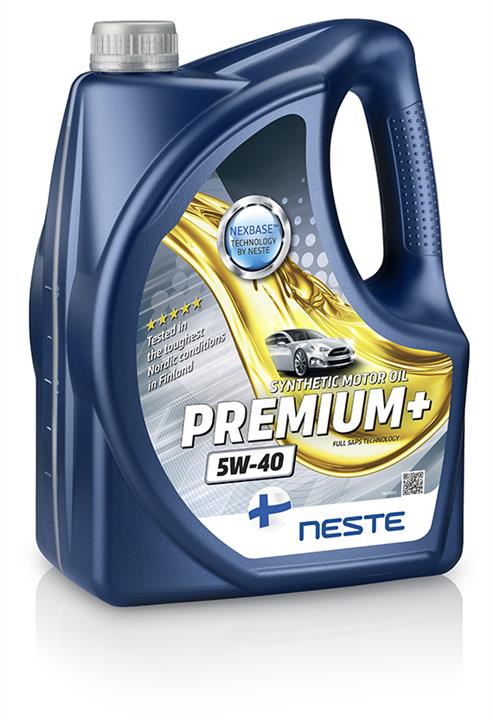 Neste 116545 Engine oil Neste Premium+ 5W-40, 4L 116545: Buy near me in Poland at 2407.PL - Good price!