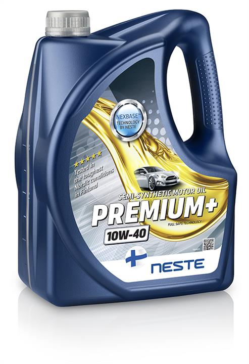 Neste 116345 Engine oil Neste Premium+ 10W-40, 4L 116345: Buy near me in Poland at 2407.PL - Good price!