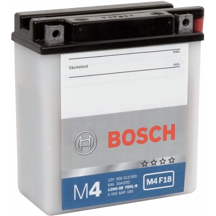 Akumulator Bosch 12V 5Ah 60A(EN) P+ Bosch 0 092 M4F 180