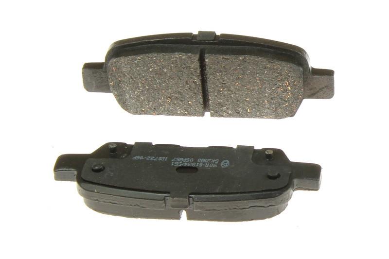 LPR 05P857 Rear disc brake pads, set 05P857: Buy near me in Poland at 2407.PL - Good price!
