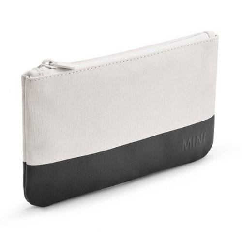 BMW 80 21 2 445 656 MINI Pouch Small Color Block Cosmetic Bag, White / Black 80212445656: Buy near me in Poland at 2407.PL - Good price!