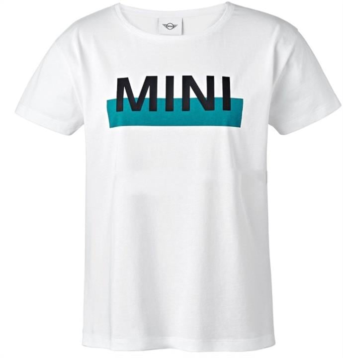 

mini t-shirt women's wordmark colour block, xxs 80142445546 BMW