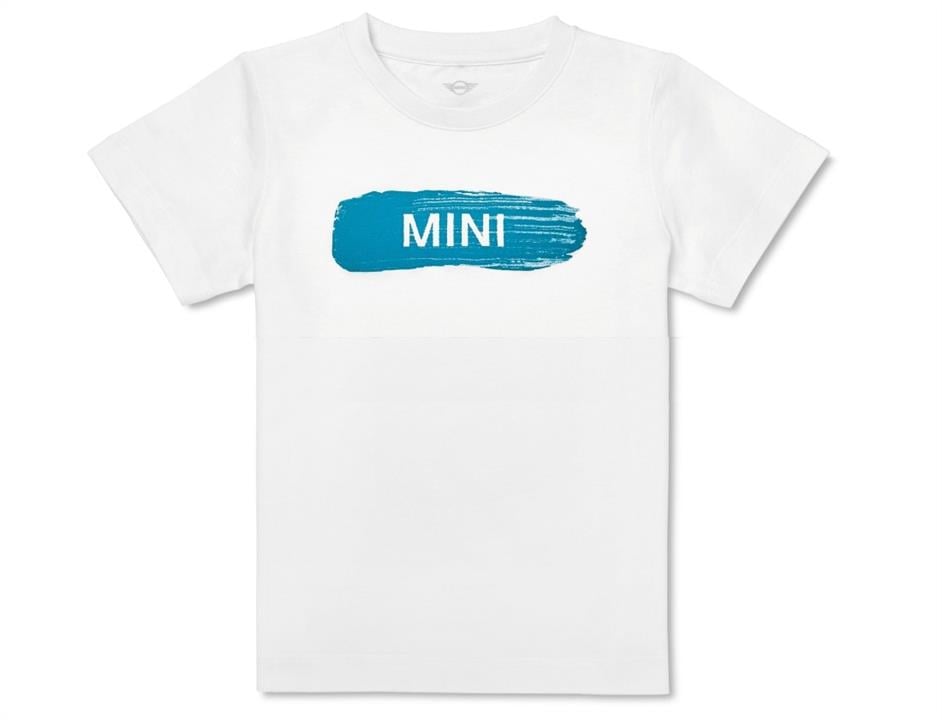 BMW 80 14 2 460 830 MINI Wordmark T-Shirt Kids, White/Island, 98 cm. 80142460830: Buy near me at 2407.PL in Poland at an Affordable price!