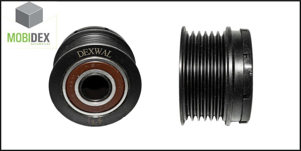Dexwal 09-027 Freewheel clutch, alternator 09027: Buy near me in Poland at 2407.PL - Good price!