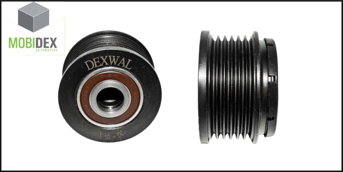 Dexwal 09-075 Freewheel clutch, alternator 09075: Buy near me in Poland at 2407.PL - Good price!