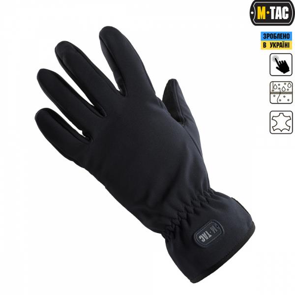 Gloves Winter Tactical Waterproof Dark Navy Blue M M-Tac 90001015-M