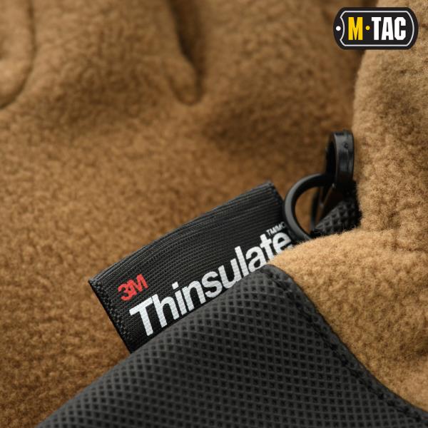 M-Tac Fleece-Handschuhe Thinsulate Coyote braun XL – Preis