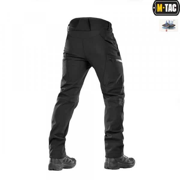 spodnie Soft Shell Winter Black 3XL M-Tac 20306002-3XL