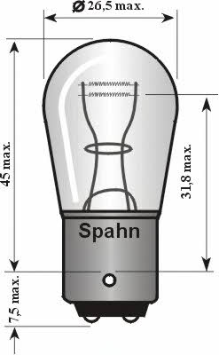 Spahn gluhlampen BL2014 Лампа розжарювання P21/5W 12V 21/5W BL2014: Приваблива ціна - Купити у Польщі на 2407.PL!