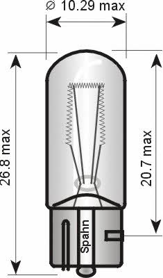 Spahn gluhlampen BL5224 Glow bulb W5W 12V 5W BL5224: Buy near me at 2407.PL in Poland at an Affordable price!