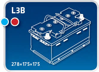 Ipsa TM75P Battery Ipsa 12V 75AH 720A(EN) R+ TM75P: Buy near me in Poland at 2407.PL - Good price!