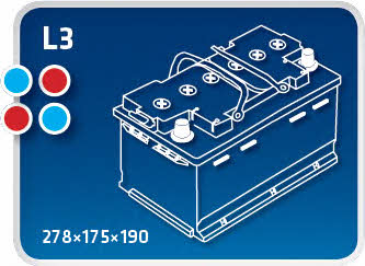 Ipsa TME70 Battery Ipsa 12V 70AH 760A(EN) R+ TME70: Buy near me in Poland at 2407.PL - Good price!