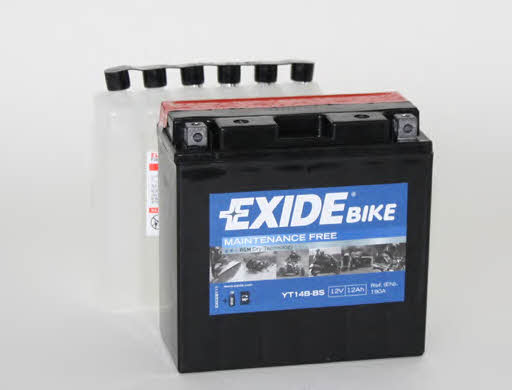 Exide YT14B-BS Battery Exide 12V 12AH 190A(EN) L+ YT14BBS: Buy near me at 2407.PL in Poland at an Affordable price!