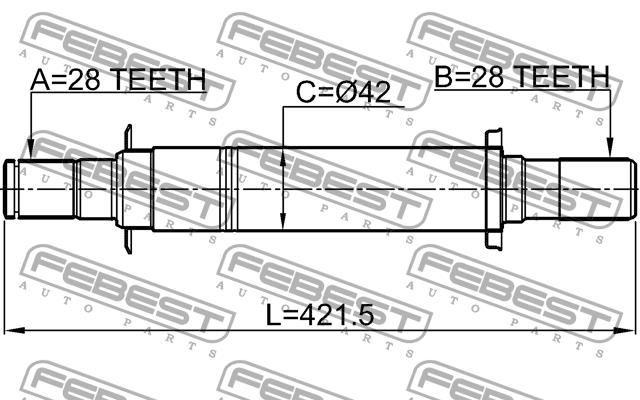 Buy Febest 1212-CM10AT2WD at a low price in Poland!