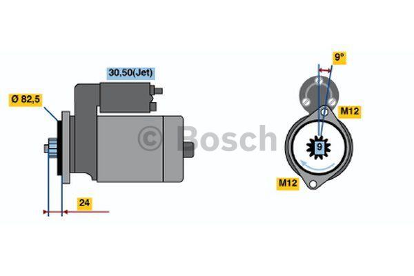 Bosch Starter – price 903 PLN