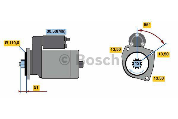 Купить Bosch 0 001 241 119 по низкой цене в Польше!