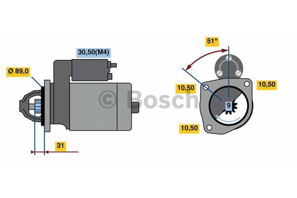 Bosch Starter – price 9535 PLN
