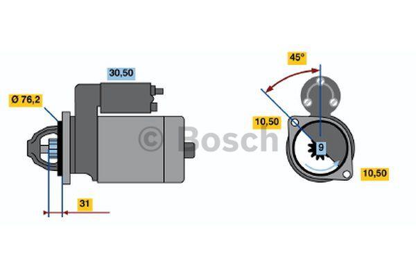 Купити Bosch 0 001 107 058 за низькою ціною в Польщі!