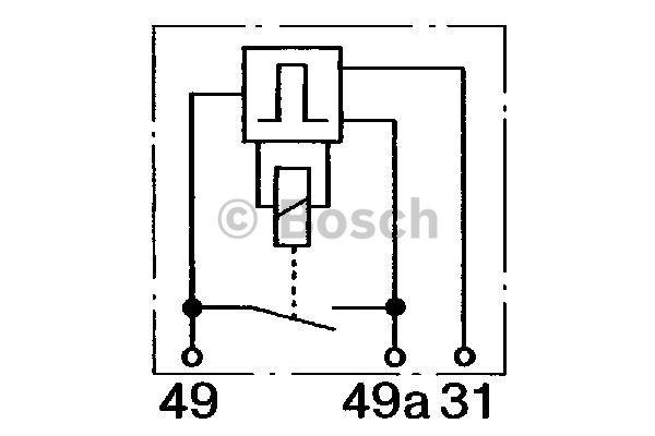 Crankshaft position sensor Bosch 0 335 322 003